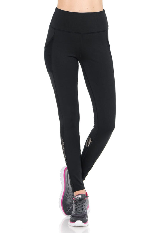 Auliné Collection Apparel Auliné Collection Women's Sports Activewear High Waist Running Tights Spandex Leggings Biker Pants, Comfortable Fit for Active Lifestyle