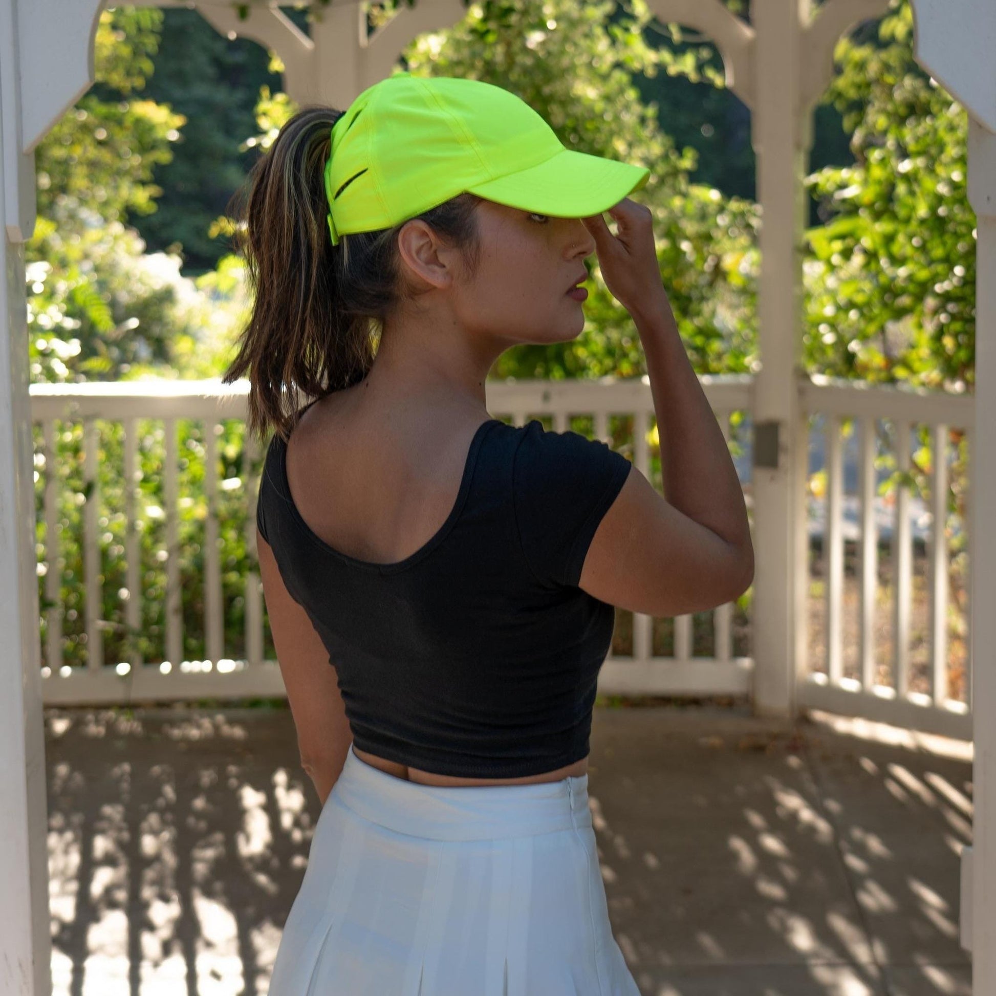 Keebon International Apparel C.C Multi Ponytail Hat