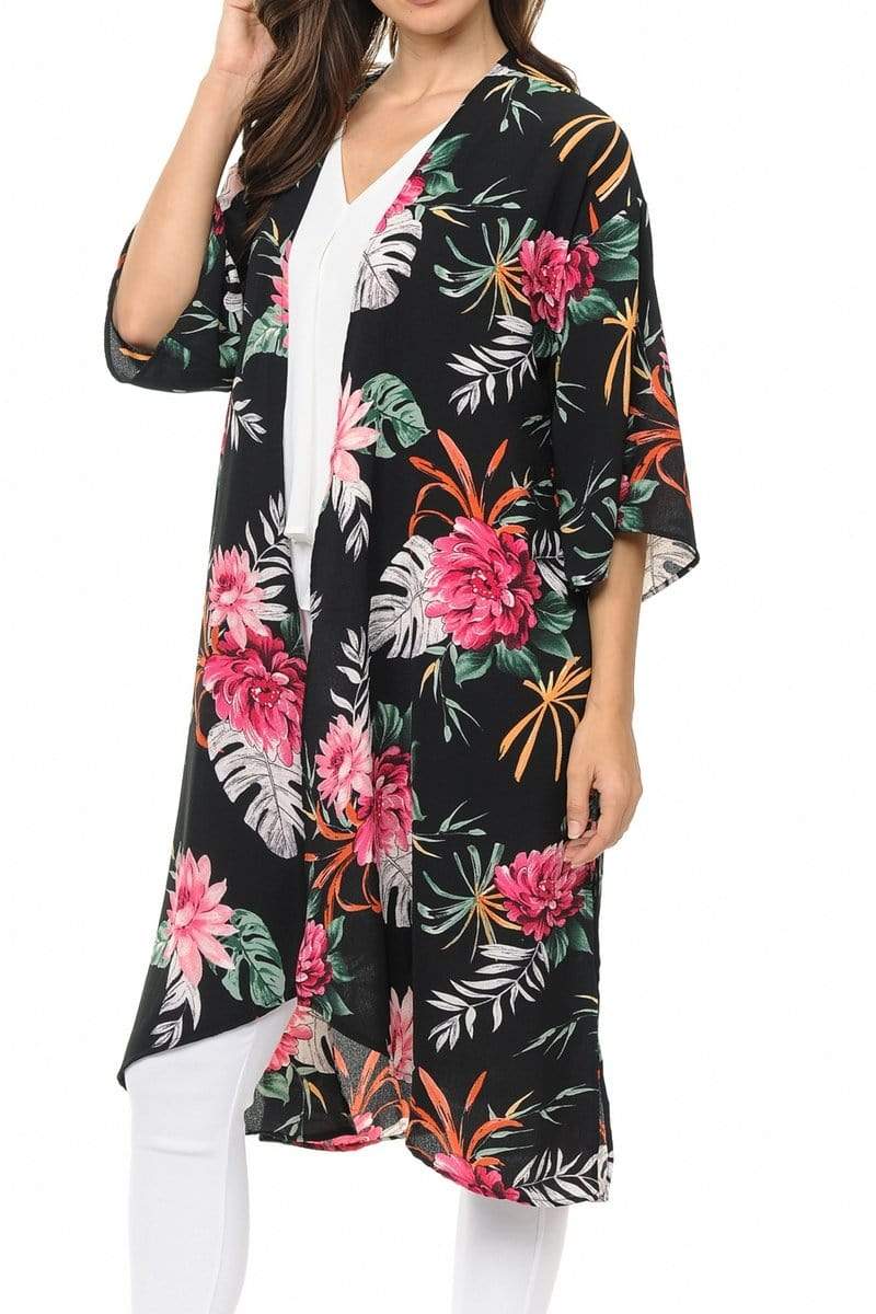 Auliné Collection Womens USA Made Casual Cover Up Cape Gown Robe