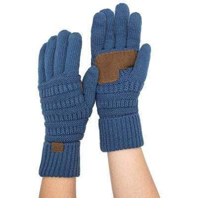 Miami Hurricanes Youth Knit Gloves w/Texting Tips